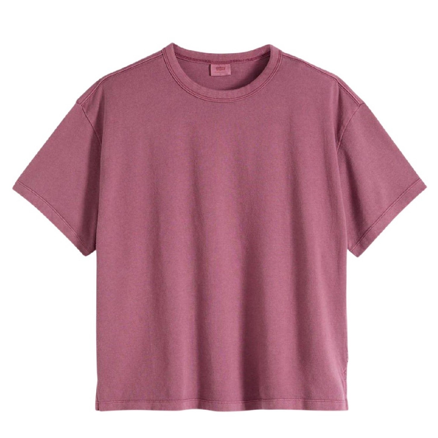 Berry - Front - Levis Womens-Ladies Vintage Cotton T-Shirt
