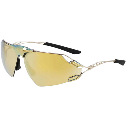 Gold - Back - Nike Mens Zeus Wrap Around Sport Sunglasses