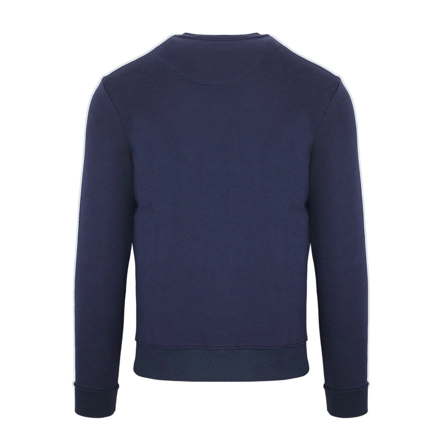Navy - Back - Aquascutum Mens Crew Neck Regular Sweatshirt