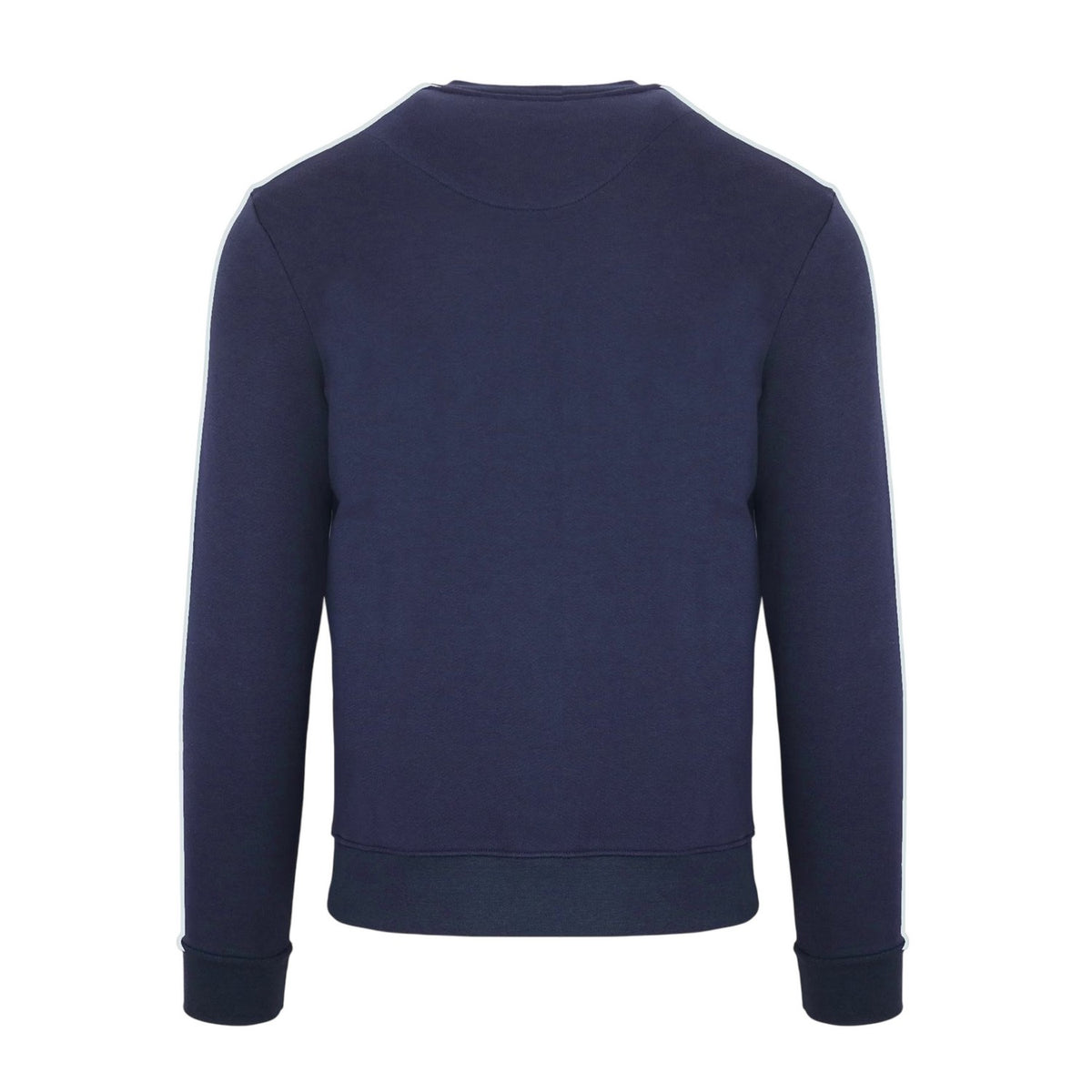 Navy - Back - Aquascutum Mens Crew Neck Regular Sweatshirt