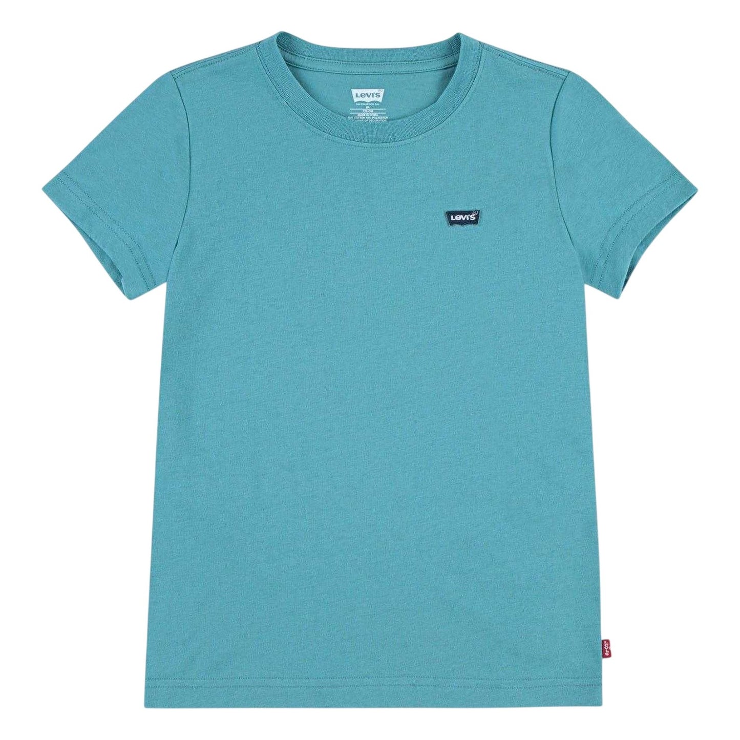 Bristol Blue - Front - Levis Boys Batwing Logo T-Shirt