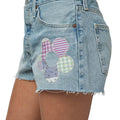 Light Blue - Lifestyle - Levis Womens-Ladies 501 Original Shorts