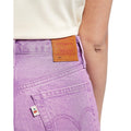 Lavender - Side - Levis Womens-Ladies 501 Original Shorts