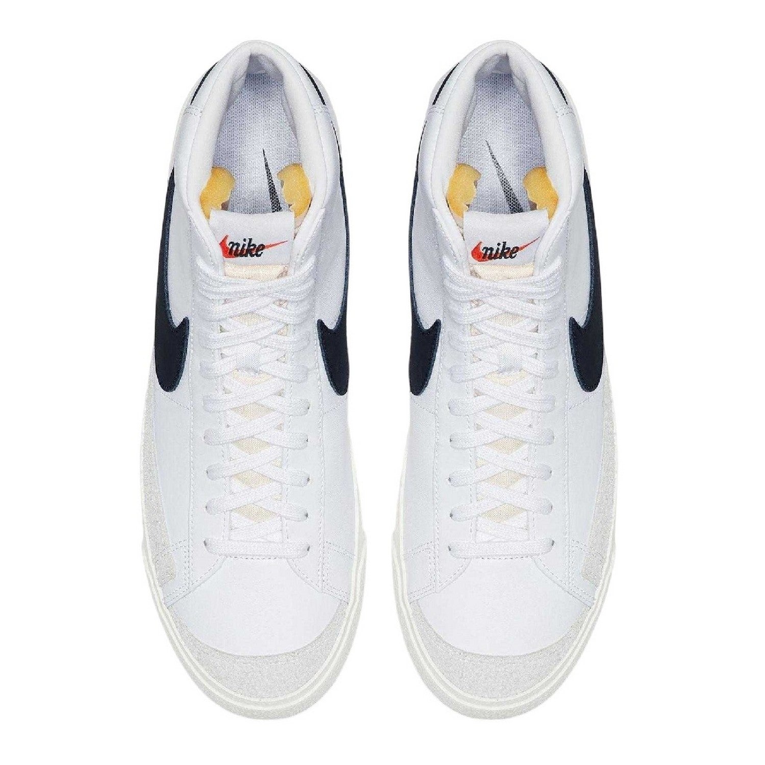 White-Black - Lifestyle - Nike Childrens-Kids Blazer Mid ´77 High Top Trainers