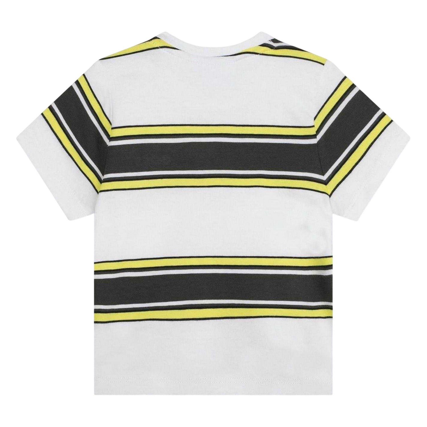 White - Back - Boss Baby Striped Regular T-Shirt