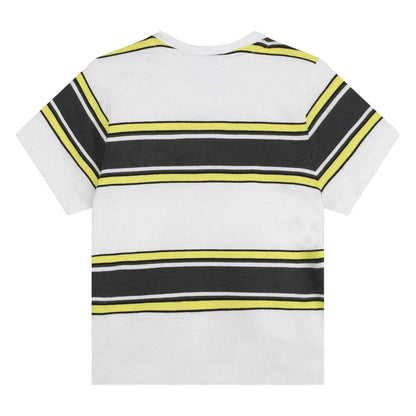 White - Back - Boss Baby Striped Regular T-Shirt