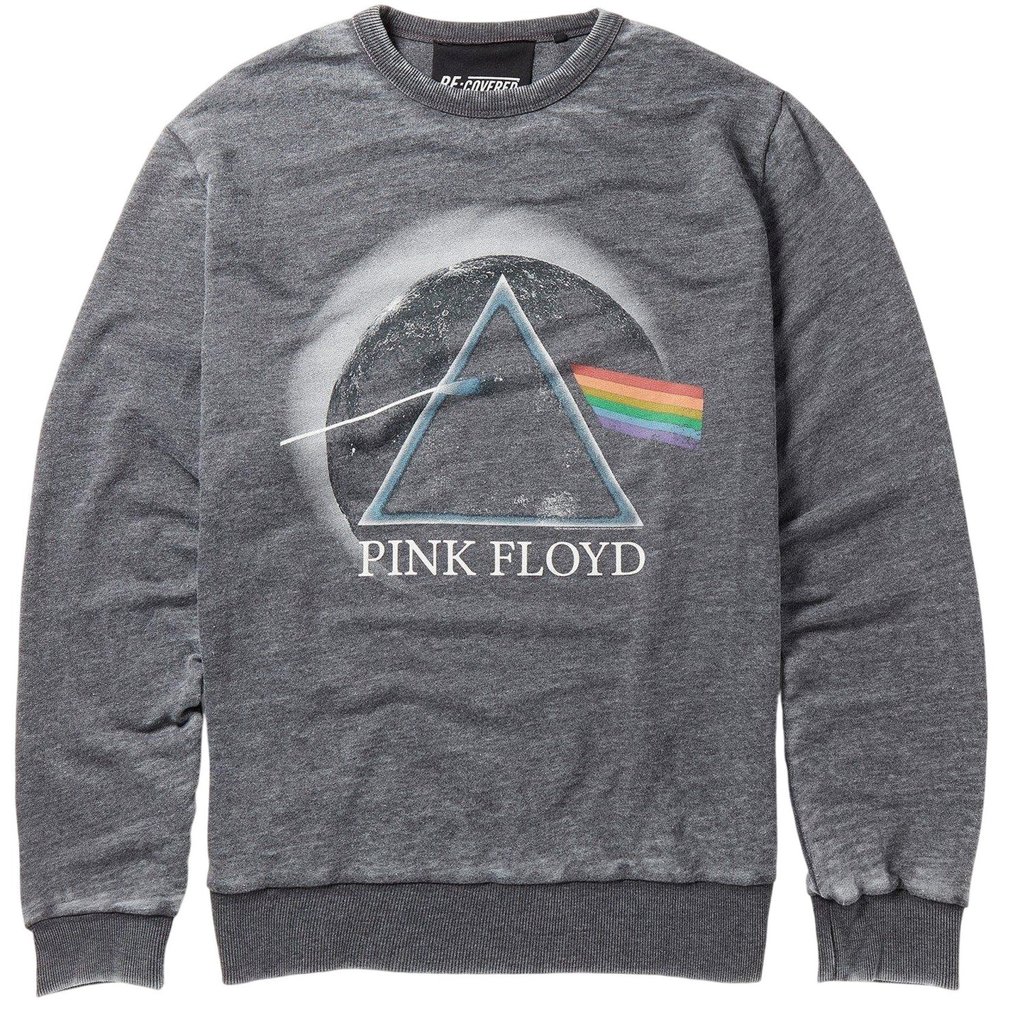 Dark Grey - Front - Pink Floyd Unisex Adult Regular Casual Sweatshirt