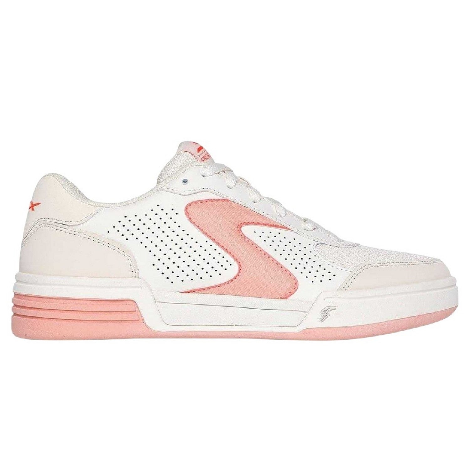 Off White - Back - Skechers Womens-Ladies Viper Classic Flat Court Trainers