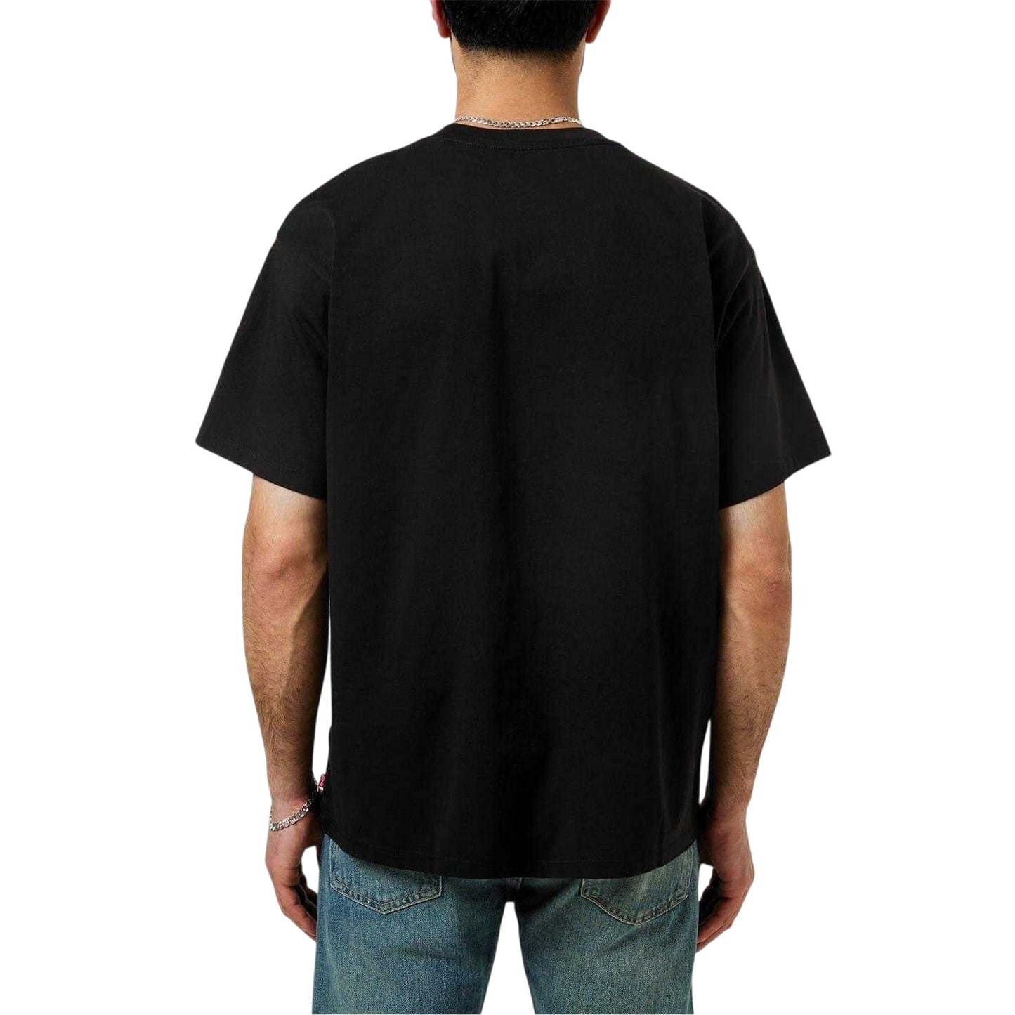 Caviar - Back - Levis Mens Graphic Vintage Crew Neck T-Shirt