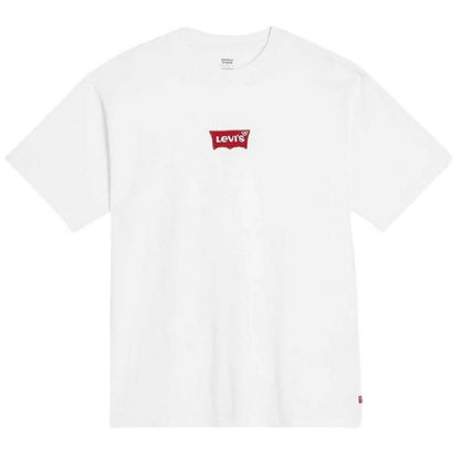 White - Front - Levis Mens Graphic Vintage Crew Neck T-Shirt