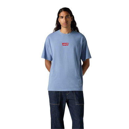 Blue - Front - Levis Mens Graphic Vintage Crew Neck T-Shirt