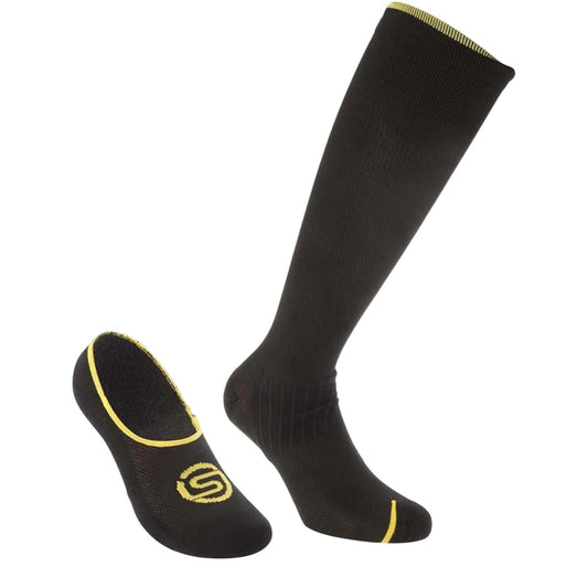 Black - Front - Skins Unisex Adult Series-3 Compression Socks (Pack of 3)