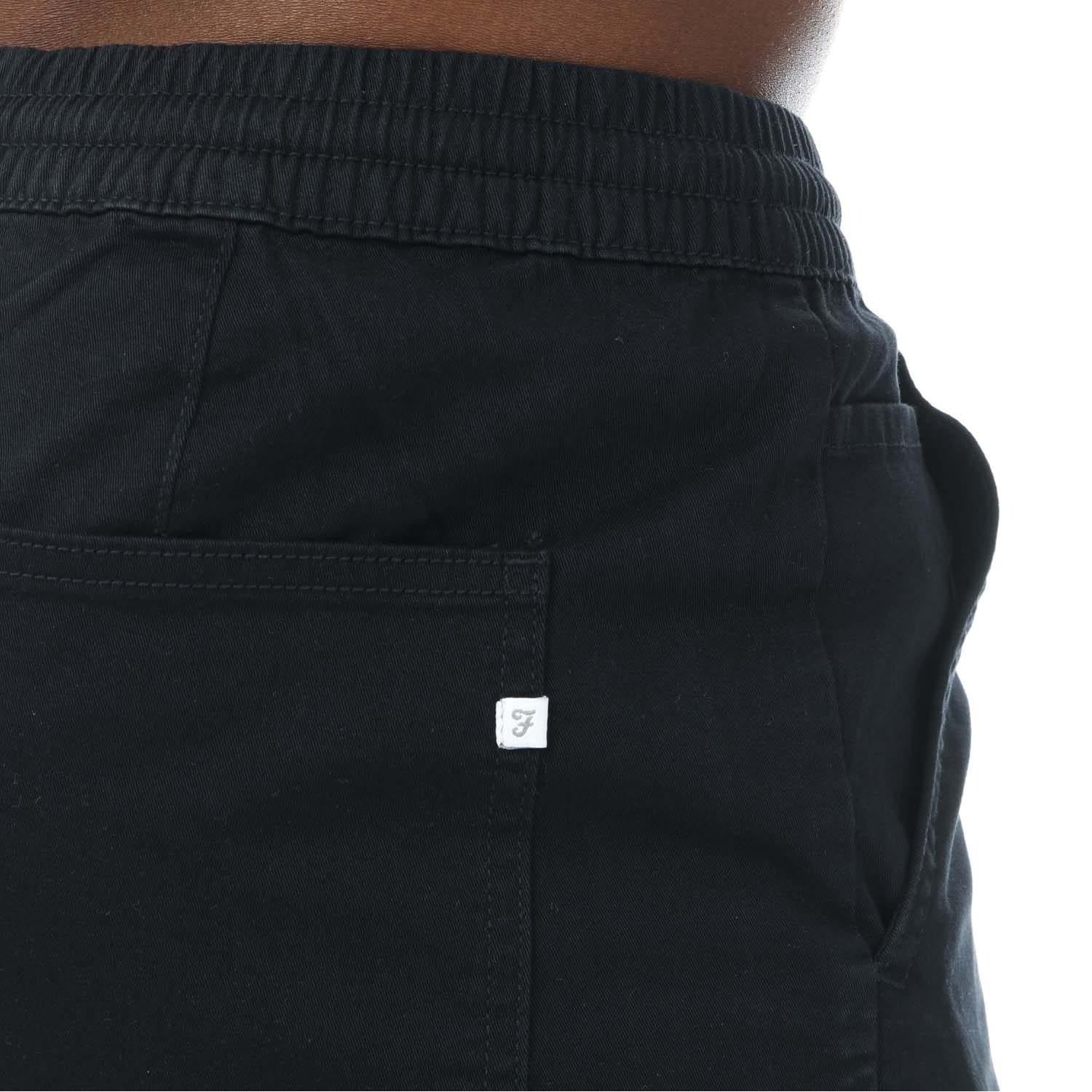 Navy - Lifestyle - Farah Mens Crane Cargo Shorts