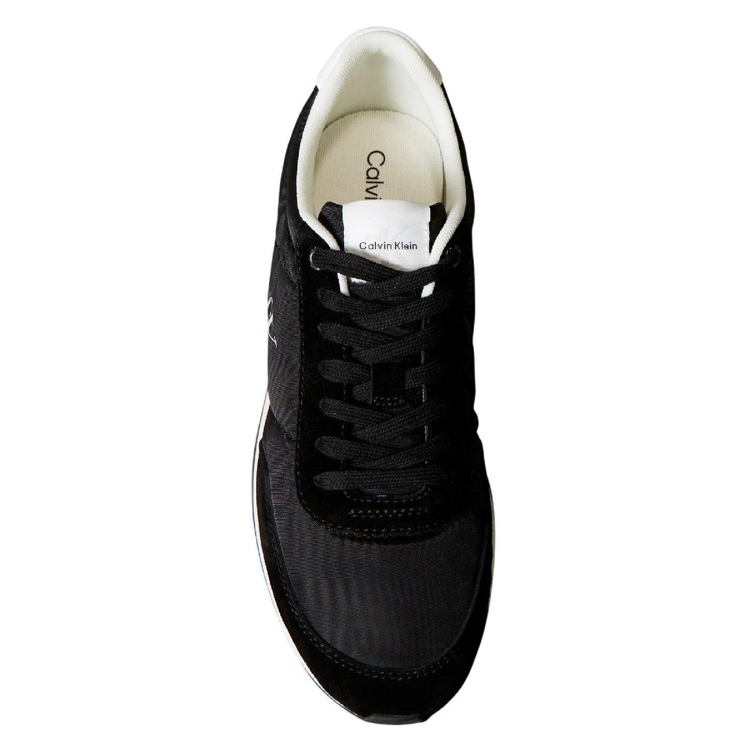 Triple Black - Lifestyle - Calvin Klein Mens Retro Flat Trainers