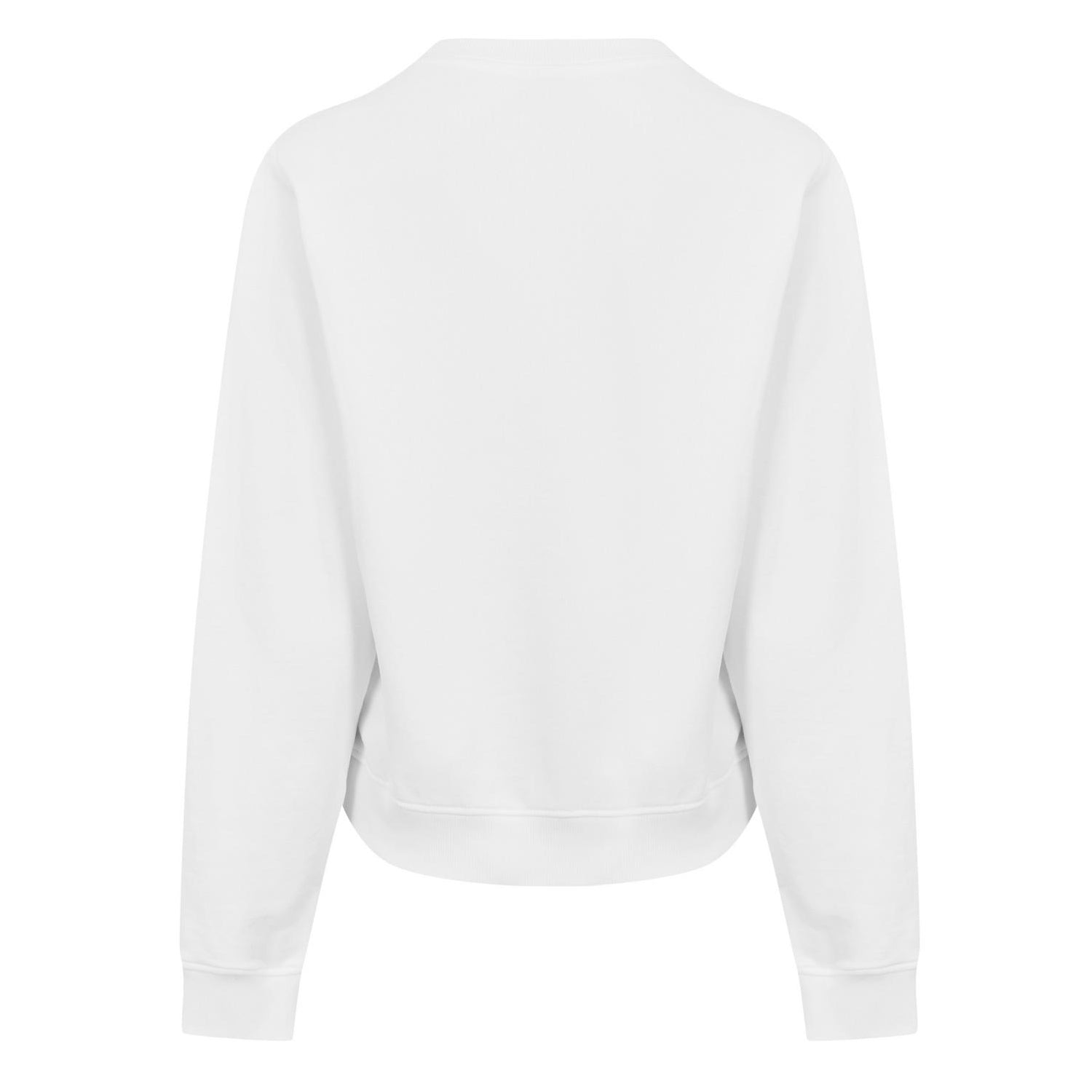 Bright White - Back - Diesel Womens-Ladies Block Logo Sweatshirt