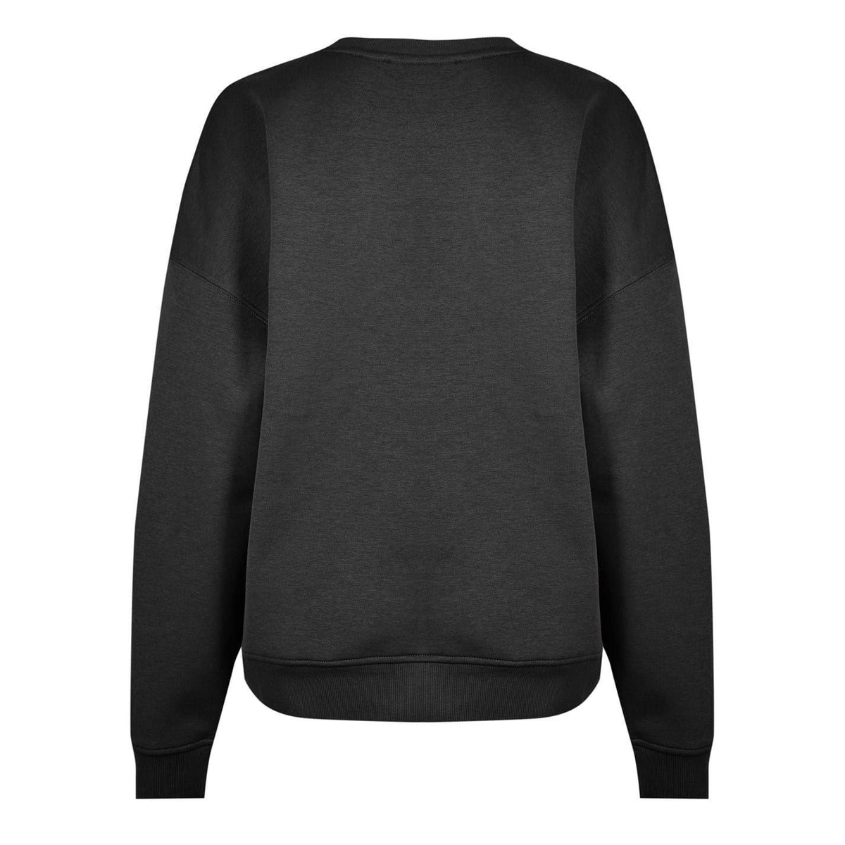 Black - Back - Calvin Klein Womens-Ladies Regular Drop Sleeve Sweatshirt