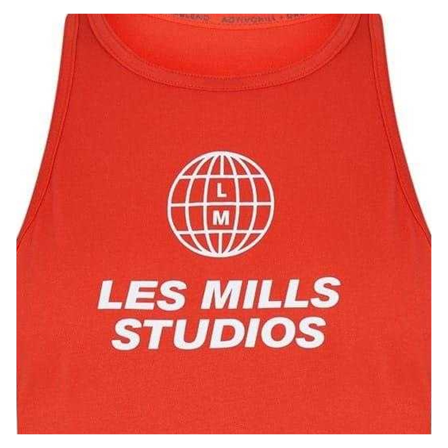 Red - Side - Reebok Womens-Ladies Les Mills Activchill Dreamblend Tank Top