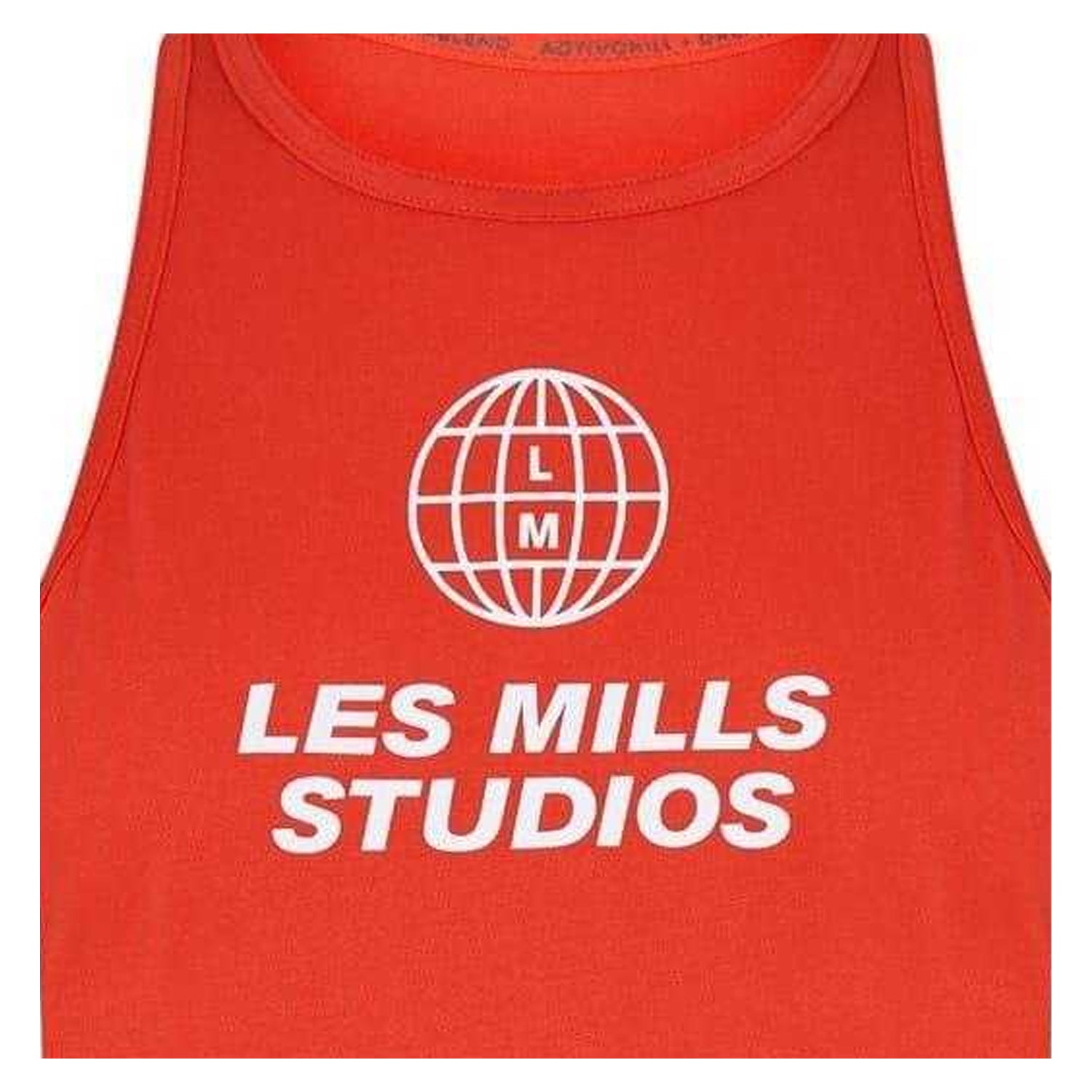 Red - Side - Reebok Womens-Ladies Les Mills Activchill Dreamblend Tank Top