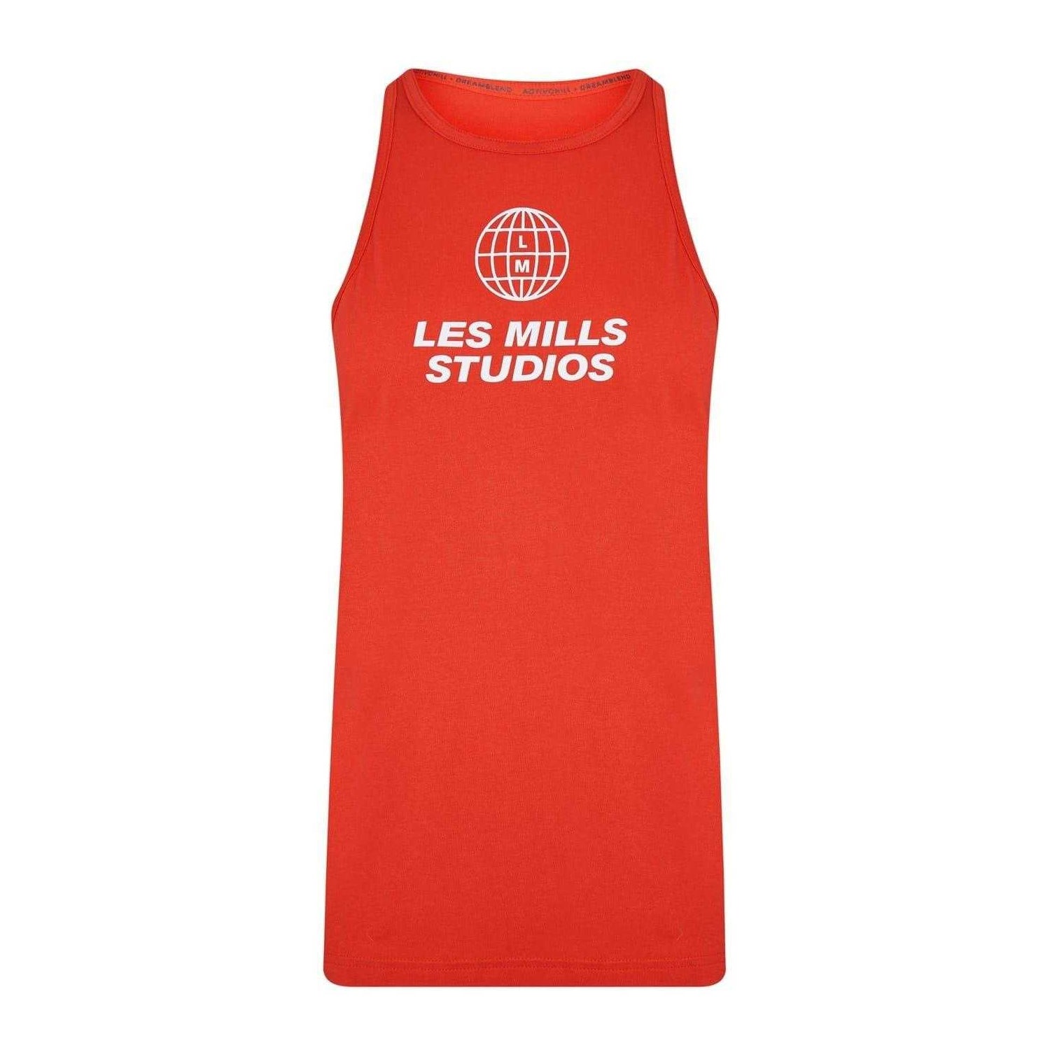 Red - Front - Reebok Womens-Ladies Les Mills Activchill Dreamblend Tank Top