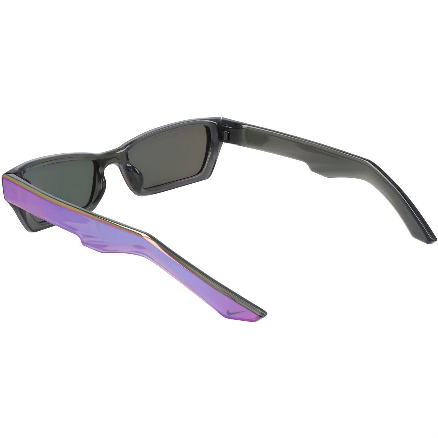 Magenta Purple - Back - Nike Mens Lucent Boost Rectangle Sunglasses