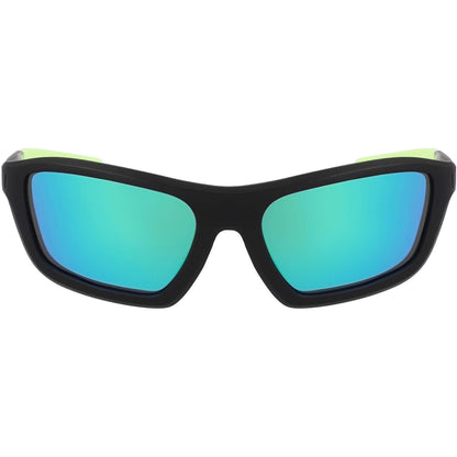 Black-Green - Back - Nike Mens Brazer Rectangular Sport Sunglasses