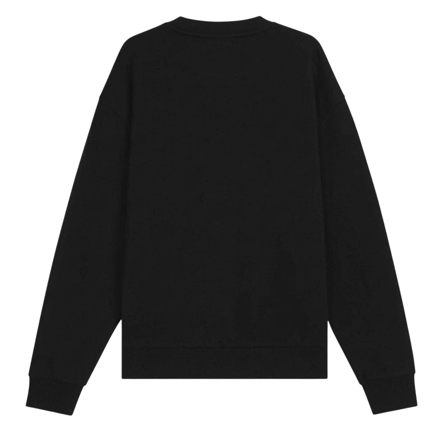 Black - Back - Hugo Mens Logo Drop Shoulder Regular Sweatshirt