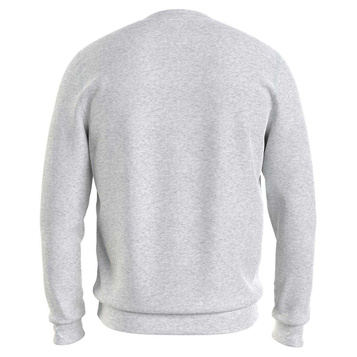 Grey - Back - Tommy Hilfiger Mens Established Crew Neck Regular Sweatshirt