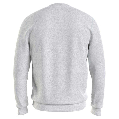 Grey - Back - Tommy Hilfiger Mens Established Crew Neck Regular Sweatshirt