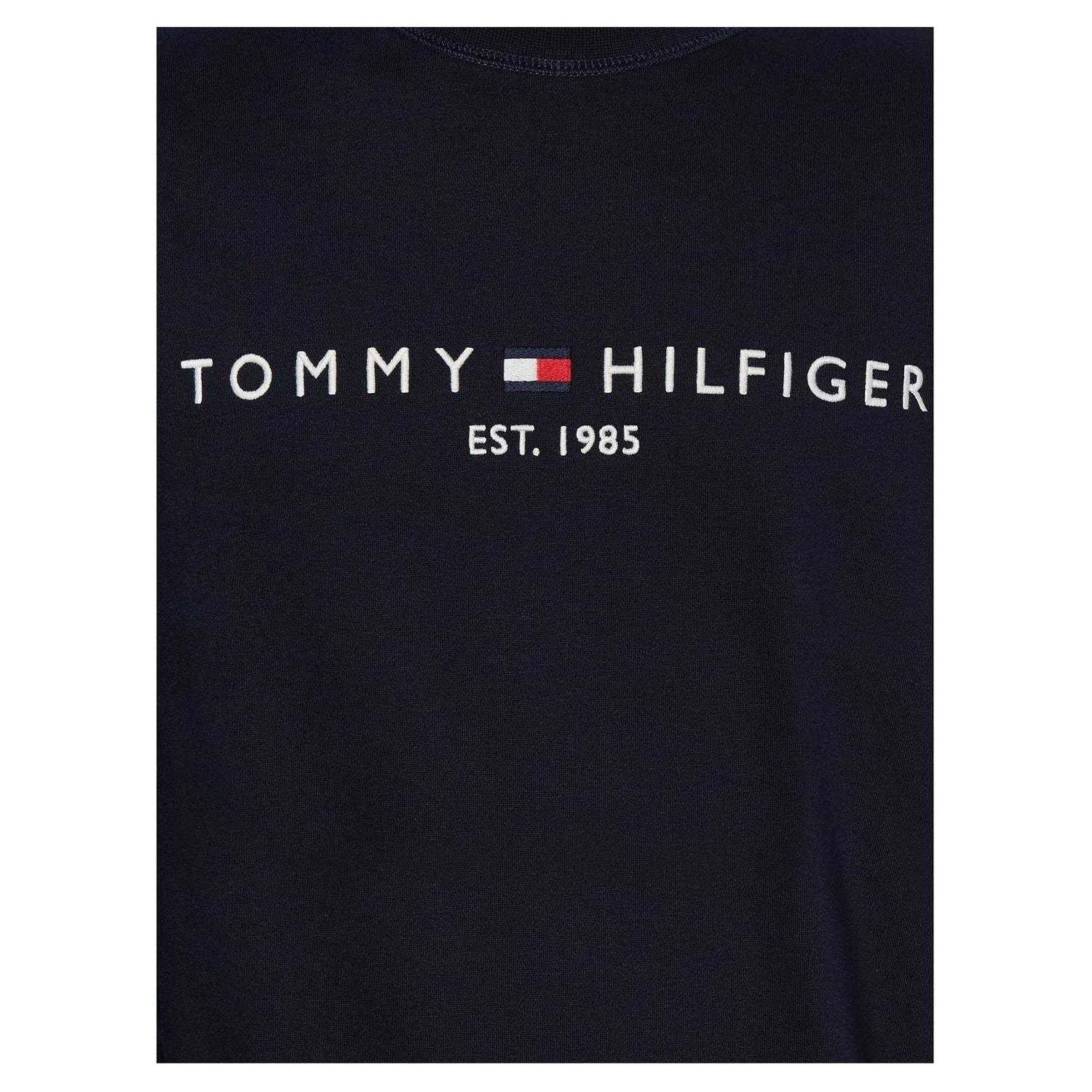 Sky Blue - Side - Tommy Hilfiger Mens Established Crew Neck Regular Sweatshirt
