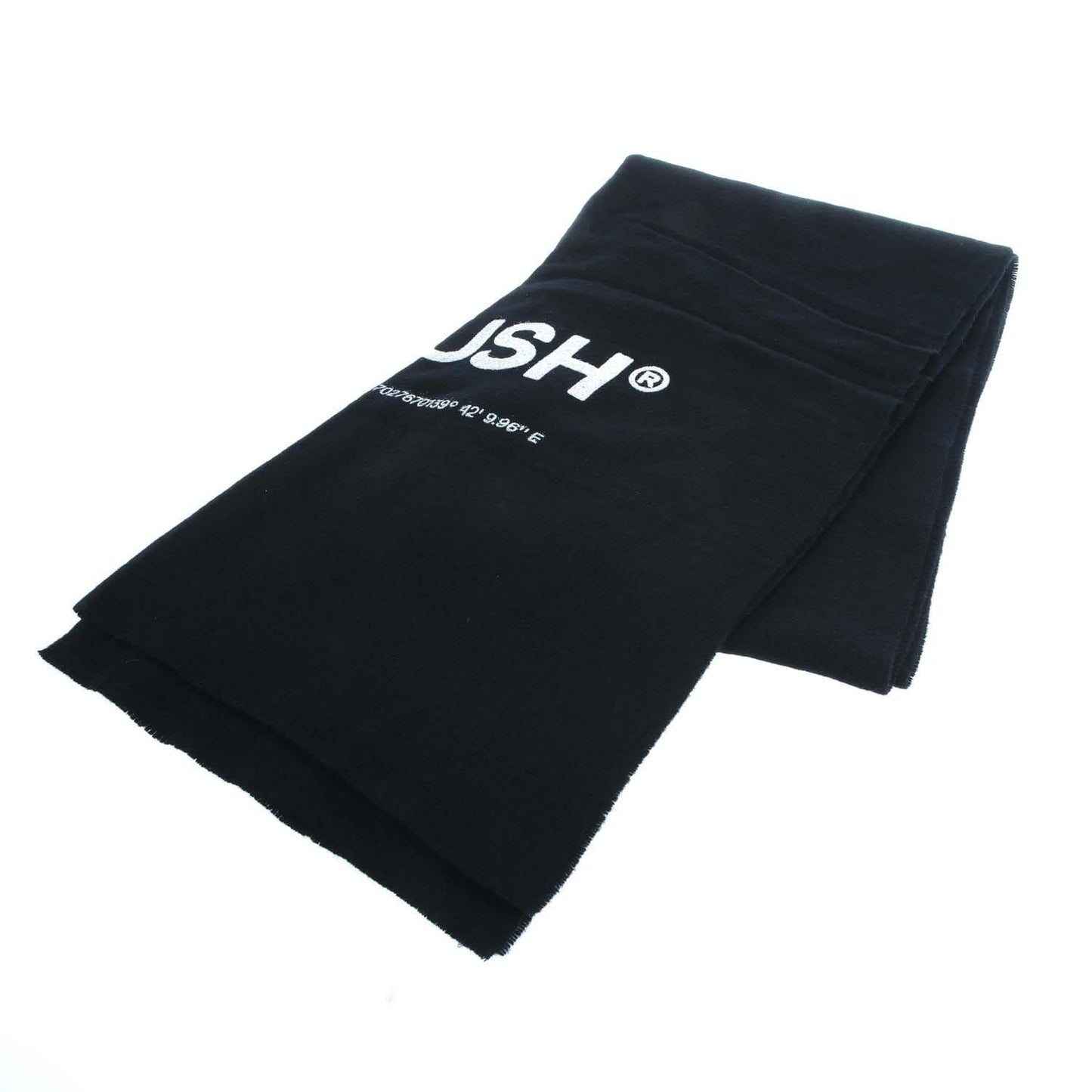 Black-White - Back - Ambush Logo Scarf