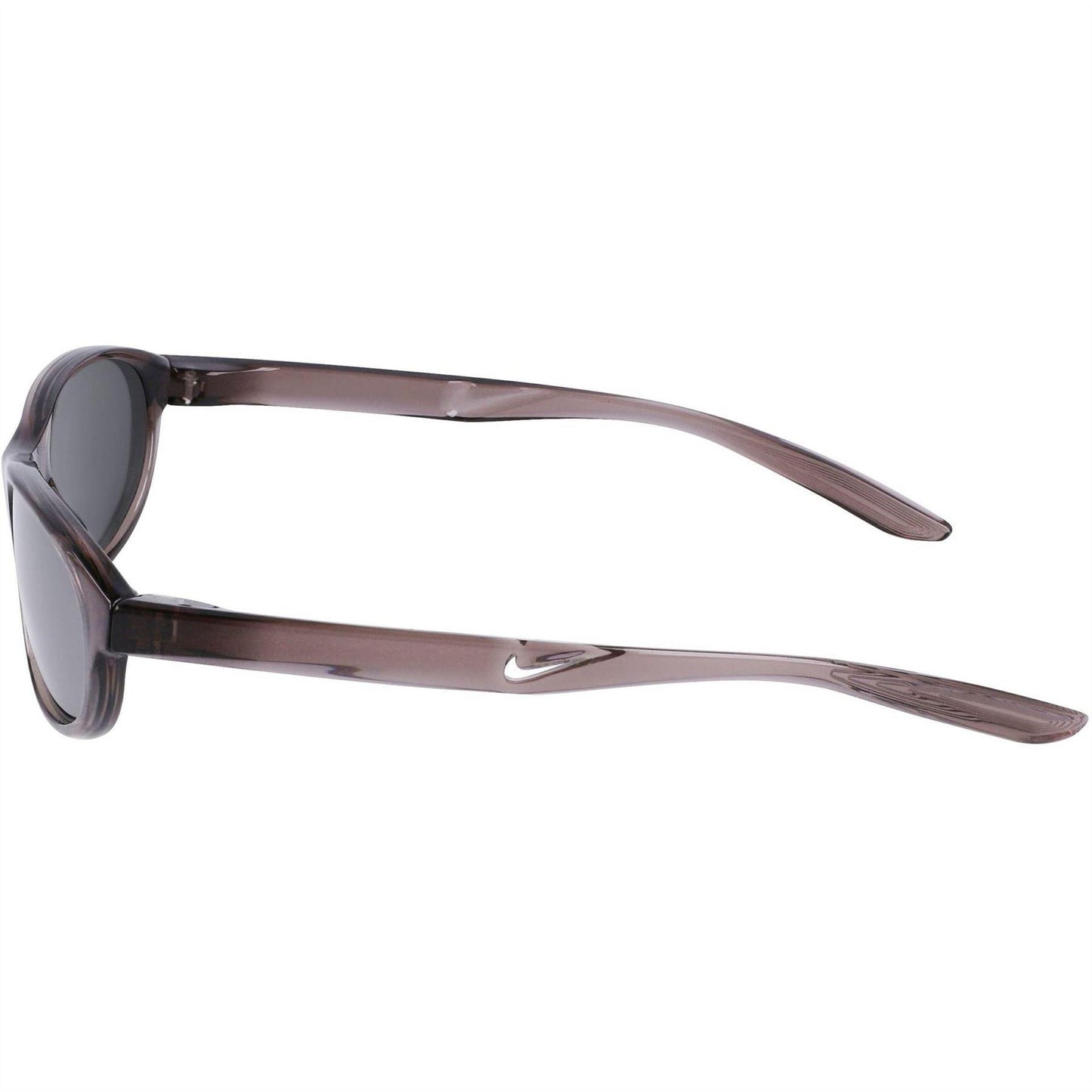 Silver - Side - Nike Unisex Adult Retro Oval Everyday Sunglasses