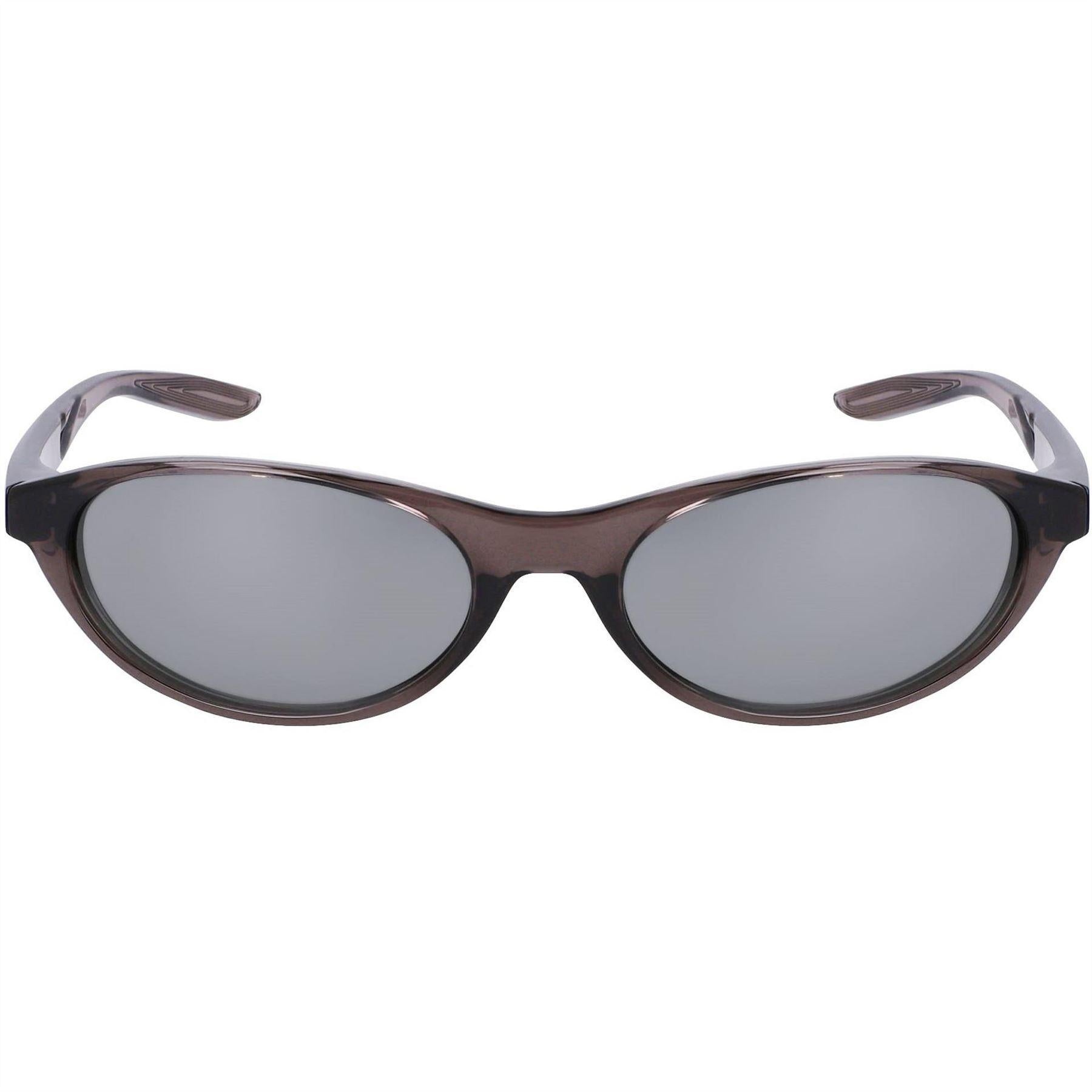 Silver - Lifestyle - Nike Unisex Adult Retro Oval Everyday Sunglasses
