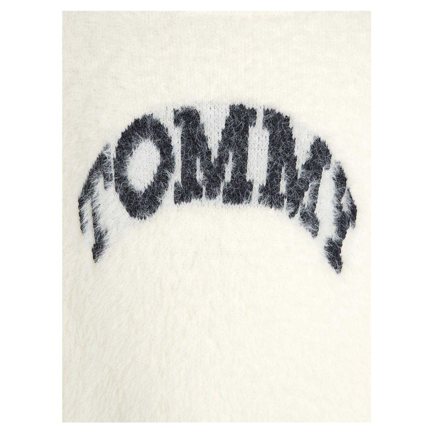 Ivory - Side - Tommy Hilfiger Girls Fluffy Turtle Neck Jumper Dress