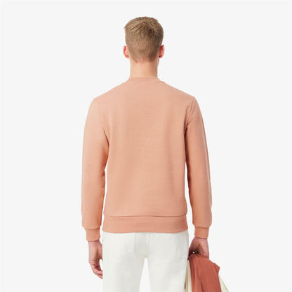 Orange - Pack Shot - Lacoste Mens Embroidered Logo Sweatshirt