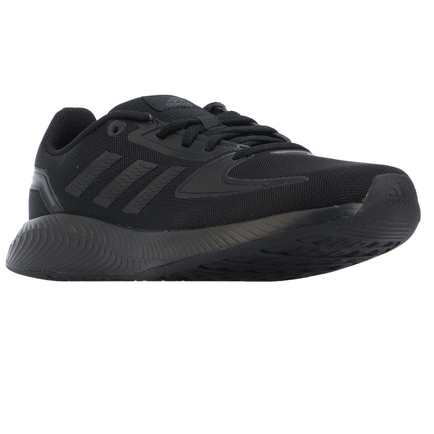 Black-Grey - Front - Adidas Childrens-Kids Runfalcon 2.0 Trainers