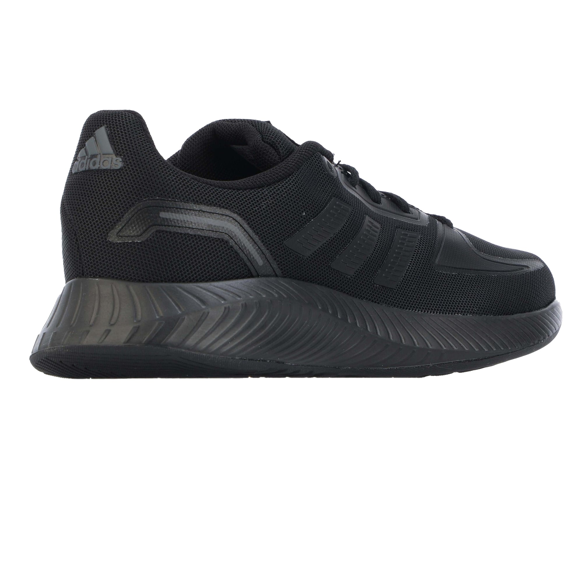 Black-Grey - Back - Adidas Childrens-Kids Runfalcon 2.0 Trainers