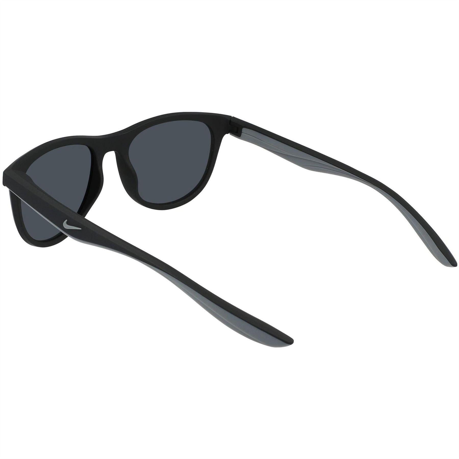 Matt Black-Dark Grey - Back - Nike Unisex Adult Wave Wayfarer Sunglasses