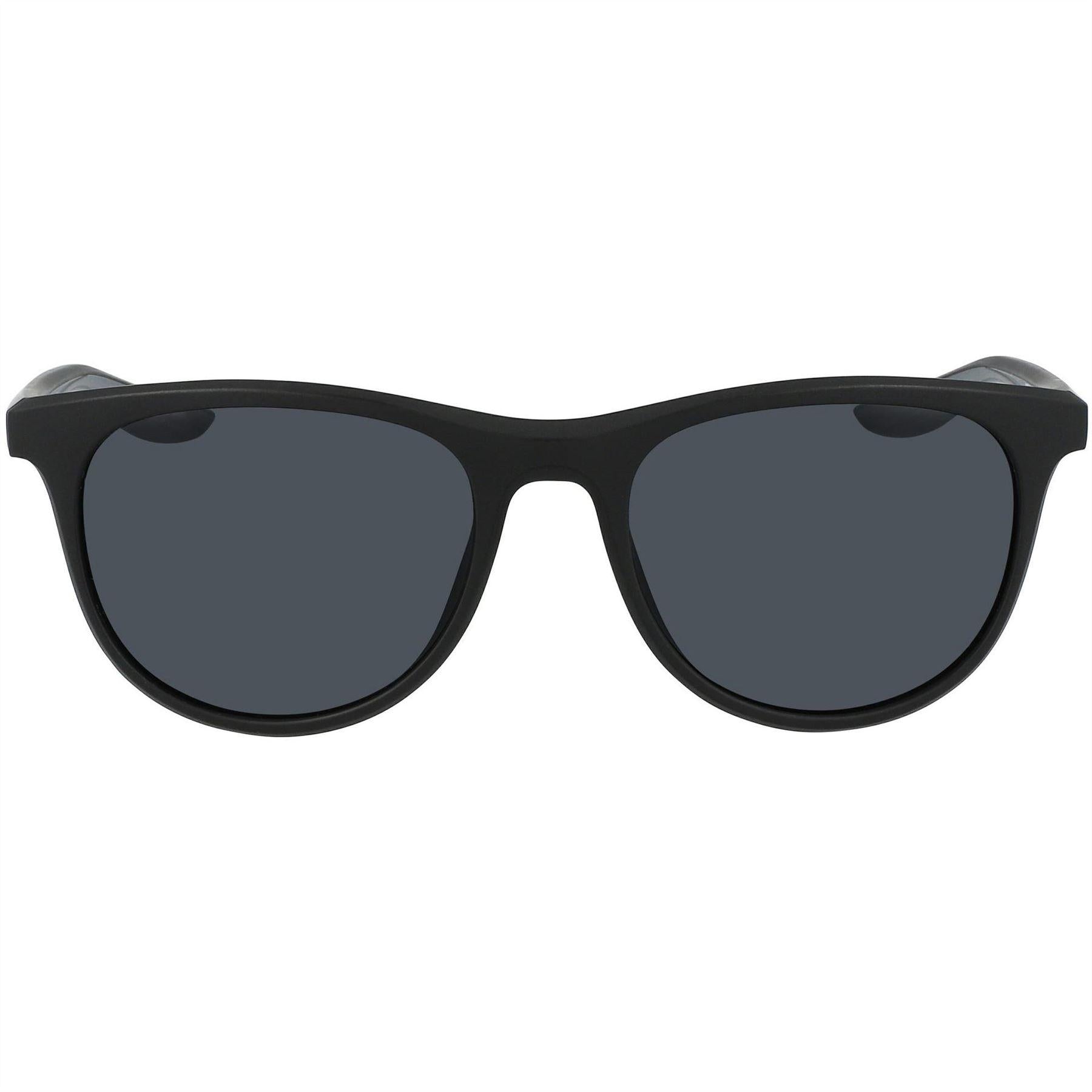 Matt Black-Dark Grey - Front - Nike Unisex Adult Wave Wayfarer Sunglasses
