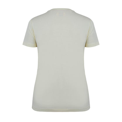 Lemon - Back - Lee Cooper Womens-Ladies Classic Floral T-Shirt