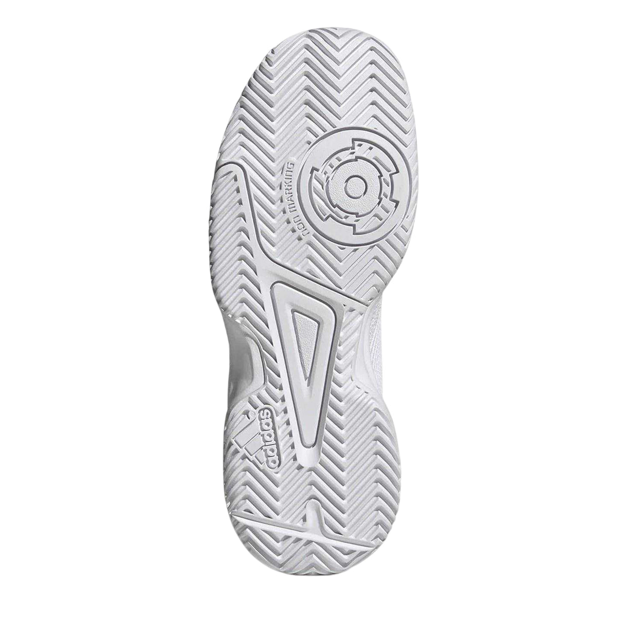 White - Back - Adidas Childrens-Kids Crazyflight Tennis Shoes