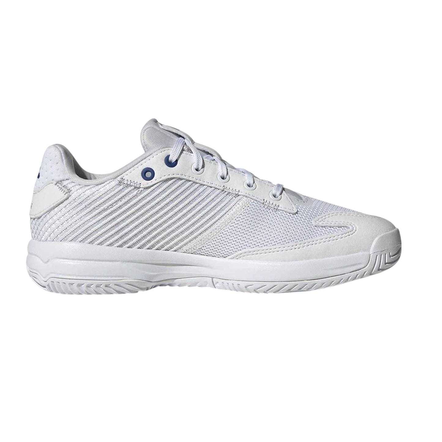 White - Front - Adidas Childrens-Kids Crazyflight Tennis Shoes