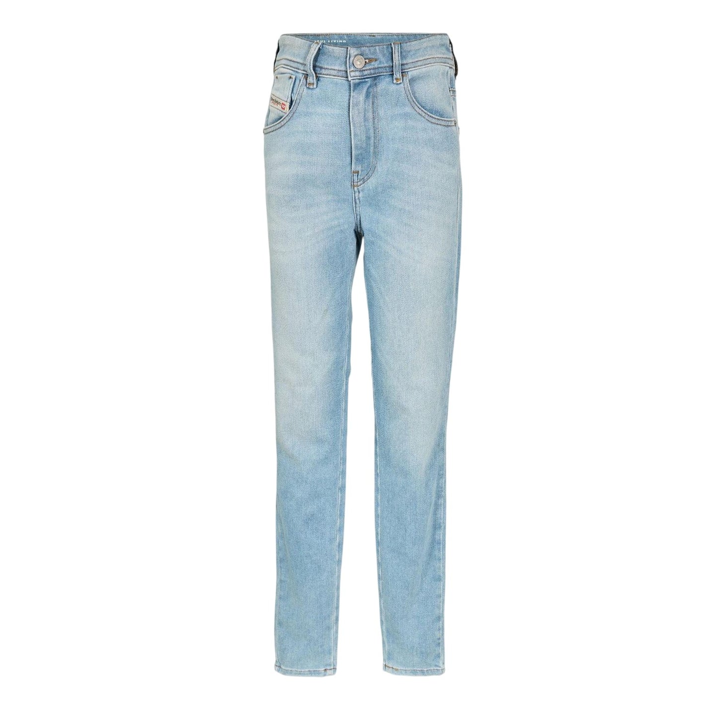 Blue Indigo - Front - Diesel Womens-Ladies High Rise Skinny Jeans