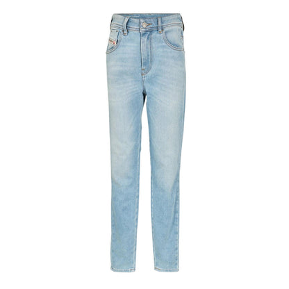 Blue Indigo - Front - Diesel Womens-Ladies High Rise Skinny Jeans