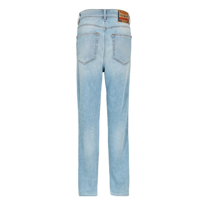 Blue Indigo - Back - Diesel Womens-Ladies High Rise Skinny Jeans