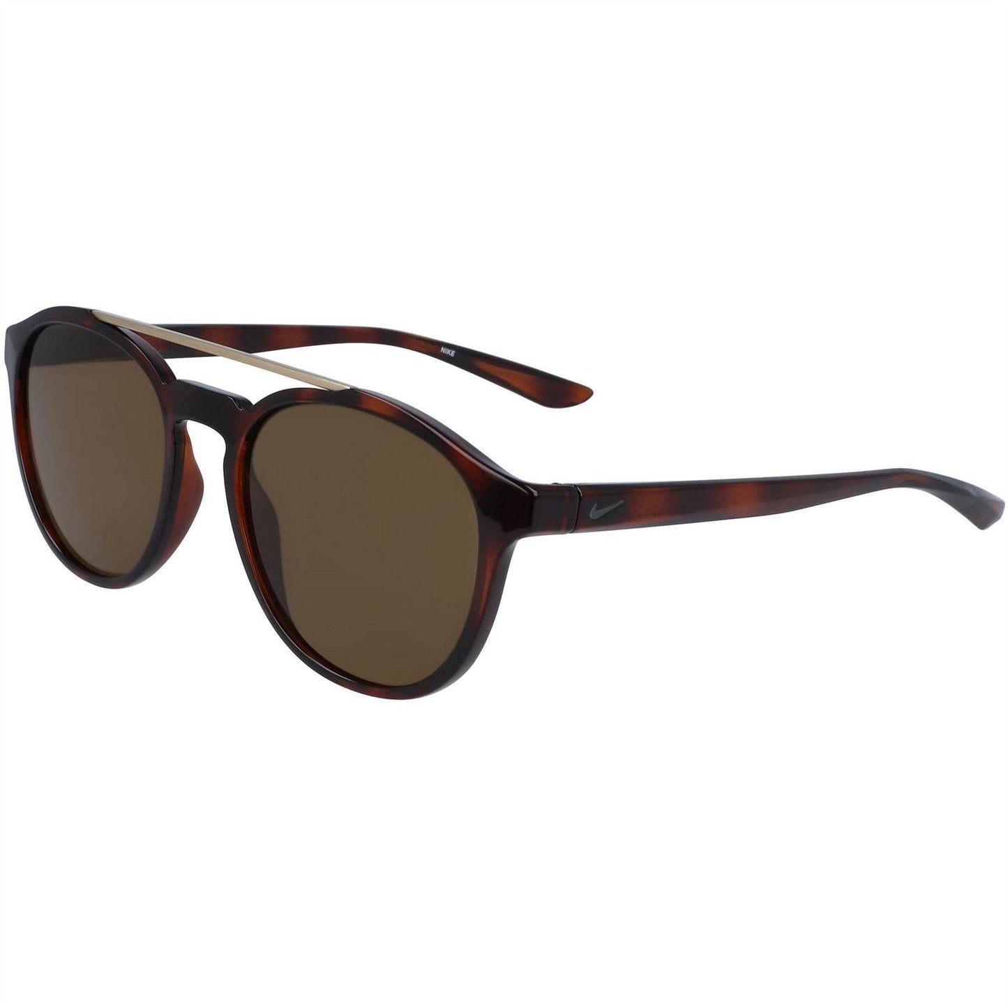 Tortoise-Brown - Back - Nike Unisex Adult Kismet Retro Sunglasses