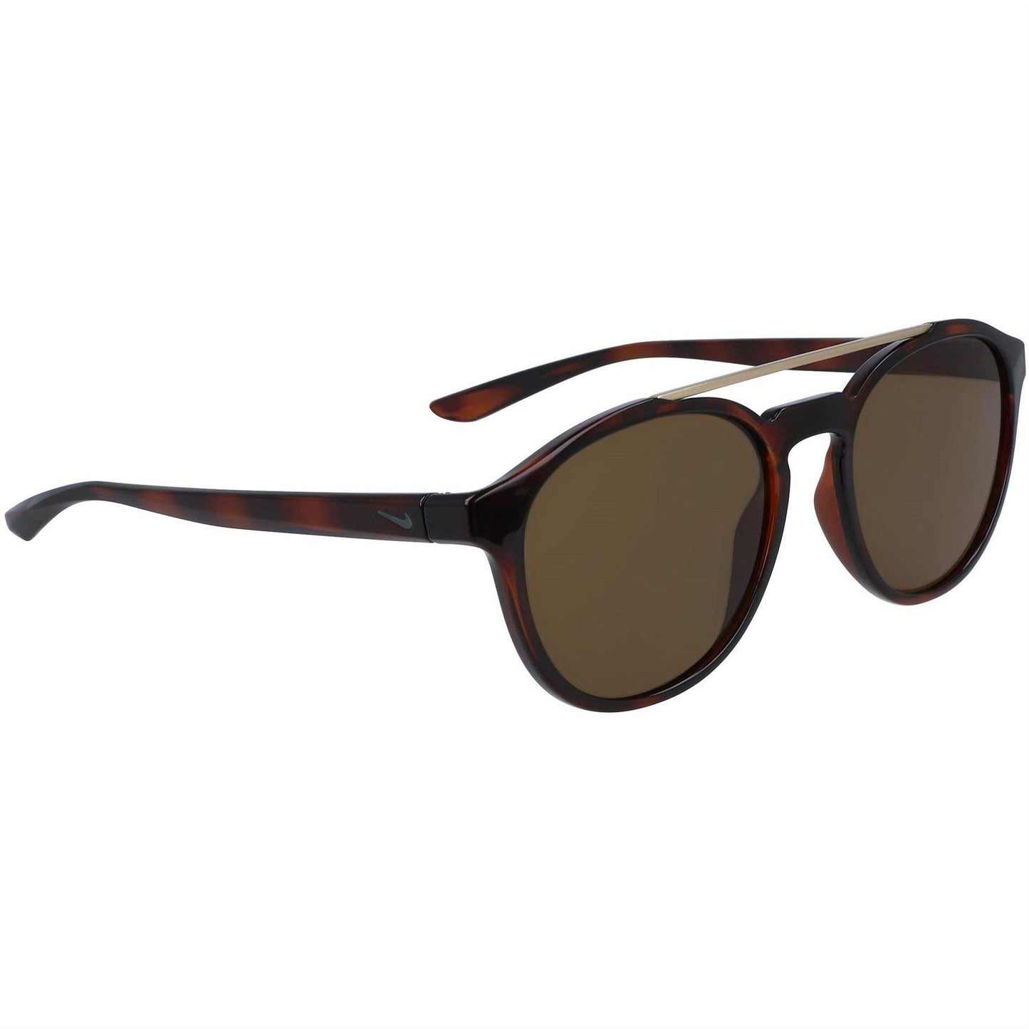 Tortoise-Brown - Side - Nike Unisex Adult Kismet Retro Sunglasses