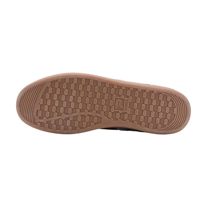 Sky Blue - Side - Patrick Mens Monaco Suede Cupsole Trainers