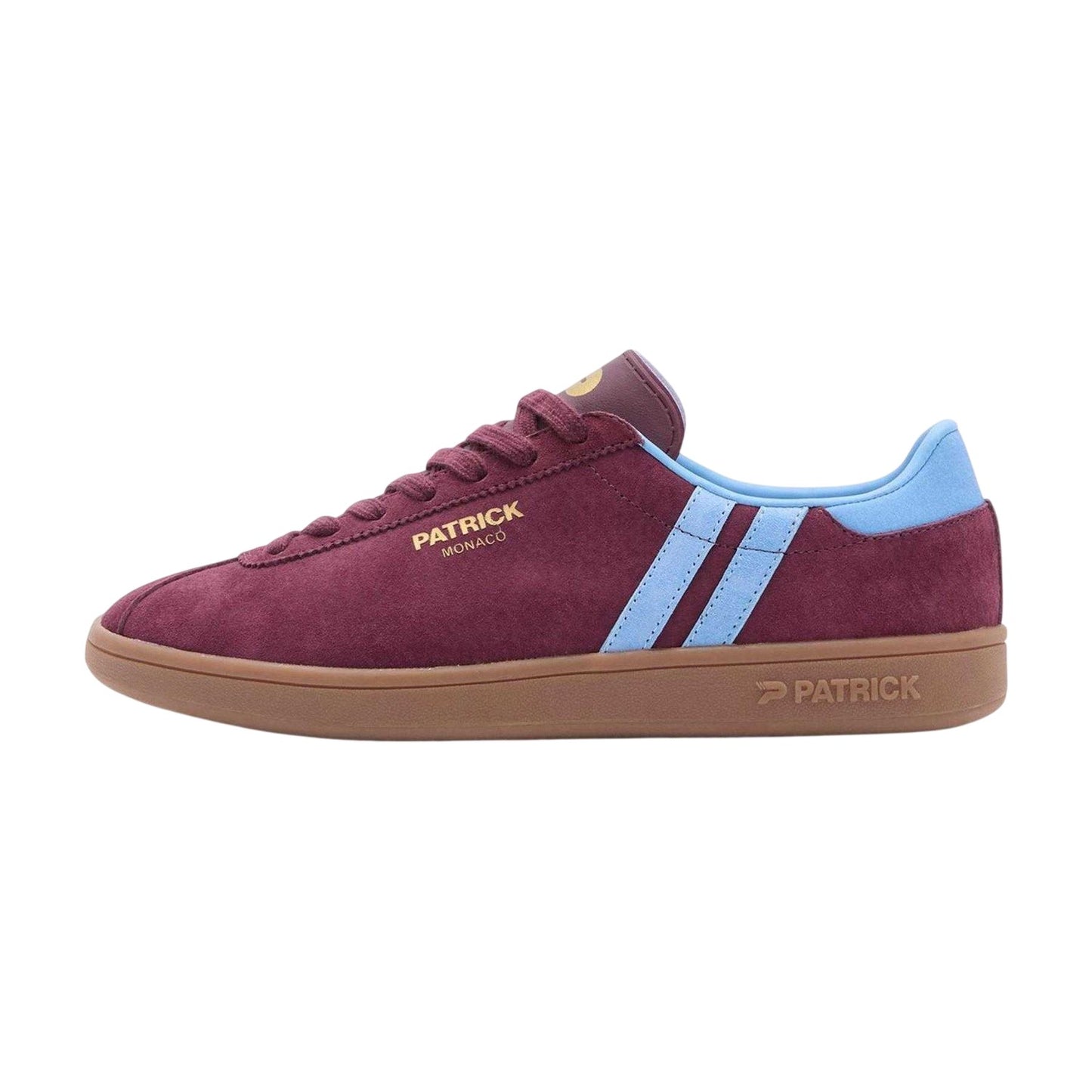 Sky Blue - Lifestyle - Patrick Mens Monaco Suede Cupsole Trainers