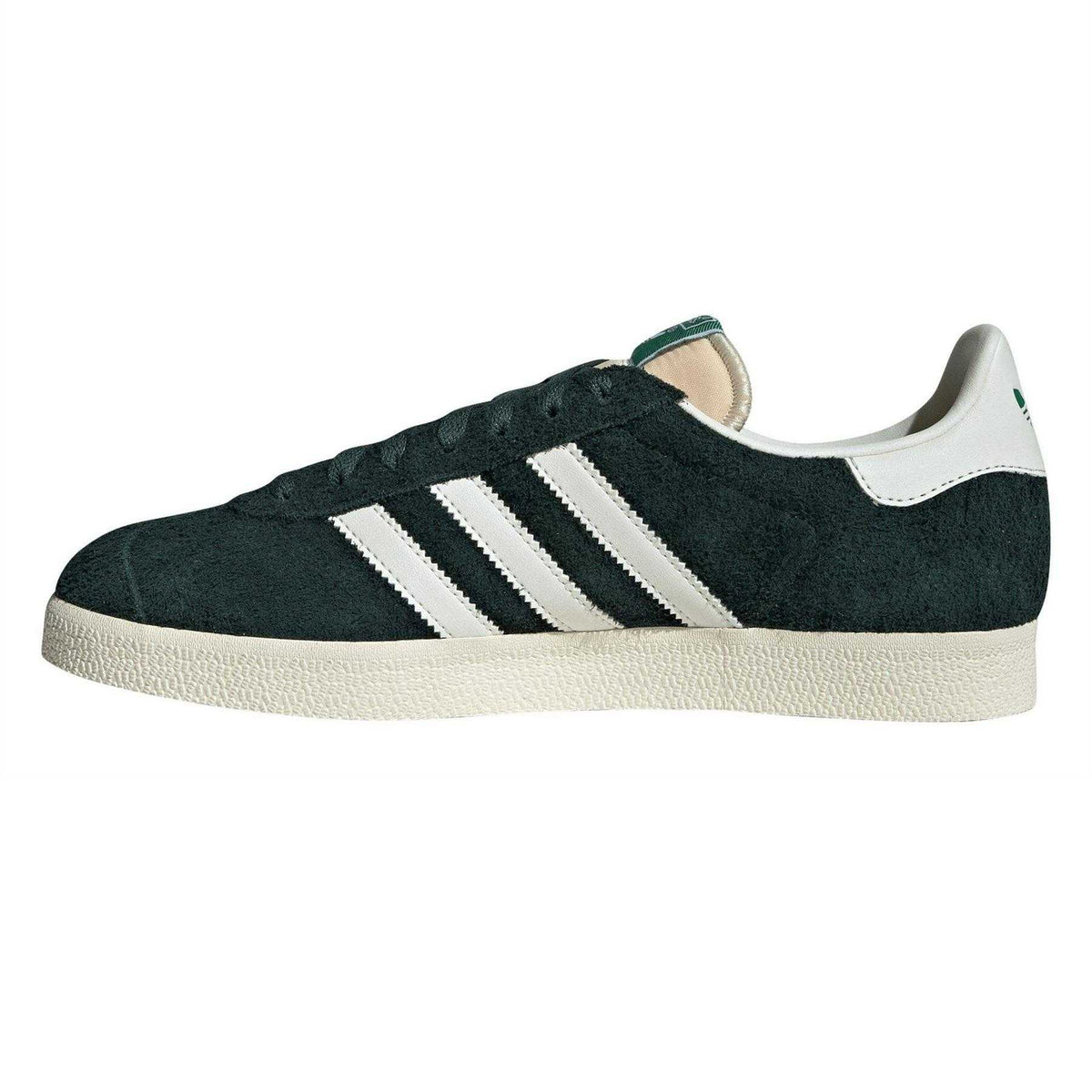 Mineral Green - Side - Gazelle Womens-Ladies Gazelle Suede Low Cut Flat Trainers
