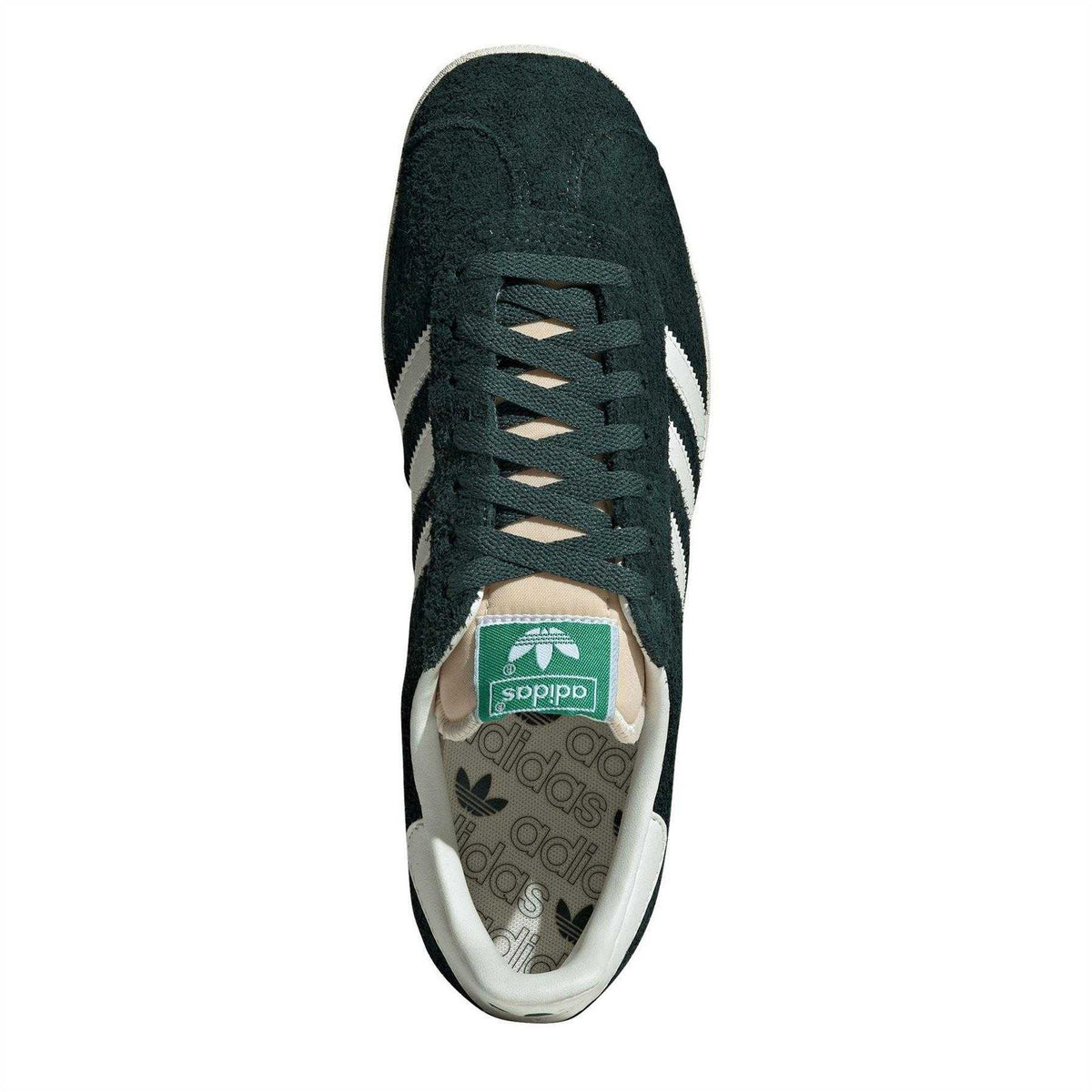 Mineral Green - Lifestyle - Gazelle Womens-Ladies Gazelle Suede Low Cut Flat Trainers